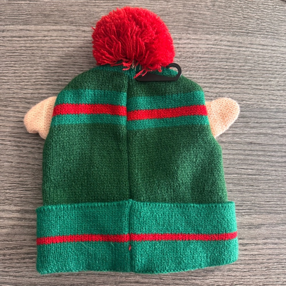 Cozy Cuties Christmas Kids Boys Girls Holiday Knitted Hat Beanie Elf 8+ - Picture 3 of 5
